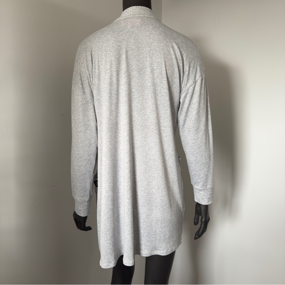 Juicy Couture Gray Long Sleeve Lounge Cardigan - Size M - Picture 5 of 8